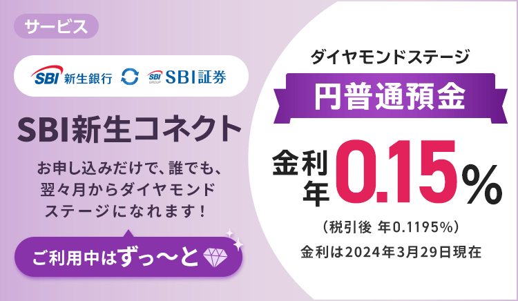 SBI新生コネクト | SBI新生銀行